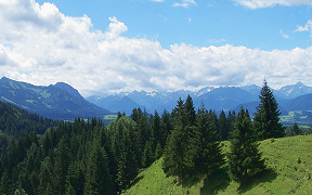 Wallpaper Allg�uer Alpen Sonthofen Gr�nten