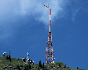 Wallpaper Turmbau Gr&uuml;nten Sonthofen